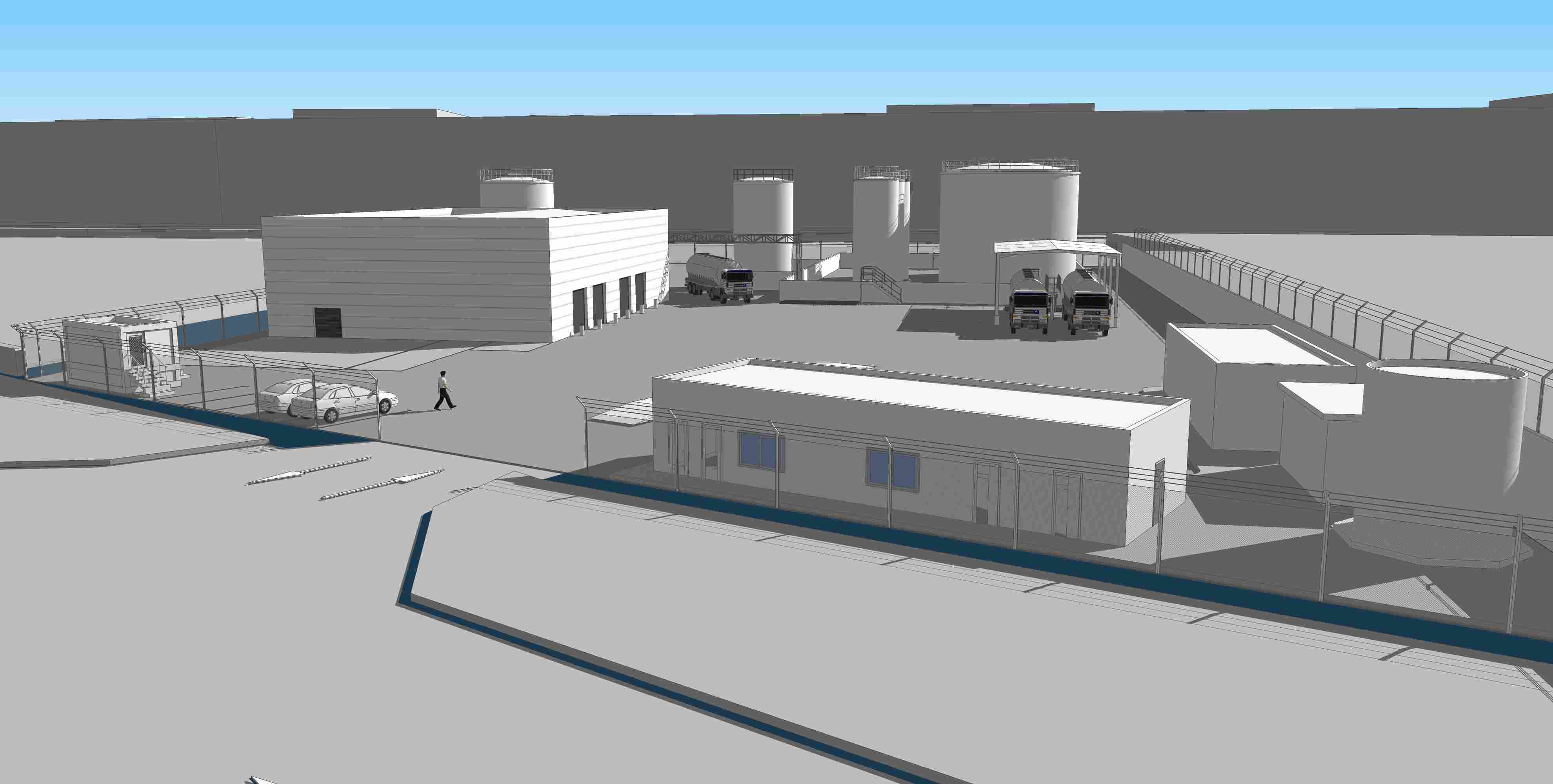 STATION DE STOCKAGE ET DE TRAINTEMENT DES LIQUIDES HYDROCARBURÉS MARPOL