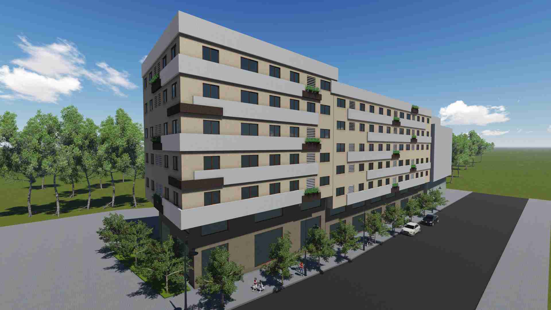 PROJET DE CONTSTRUCTION DE 320 APPARTEMENTS DE MOYEN STANDING