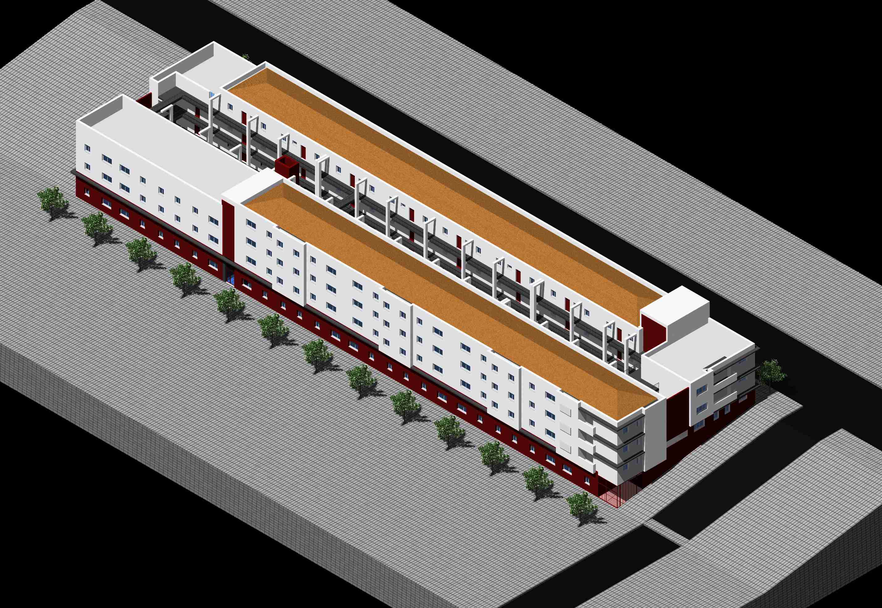 COMPLEXE RESIDENTIEL DE 66 APARTEMENTS, En collaboration avec IDOM